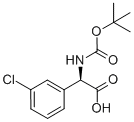 N-BOC-2-(3'-CHLOROPHENYL)-D-GLYCINE CAS#: 926641-28-3