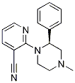 2-[(2S)-4-methyl-2-phenyl-1-piperazinyl]-3-pyridinecarbonitrile CAS#: 931115-11-6