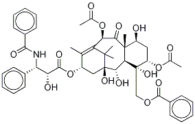 β-(BenzoylaMino)-α-hydroxybenzenepropanoic Acid (αR,βS)-(1S,3S,4S,4aR,5S,6S,8S,11R,12aS)-3,11-Bis(acetyloxy)-4-[(benzoyloxy)Methyl]-1,2,3,4,4a,5,6,7,8,11,12,12a-dodecahydro-1,4,5,6-tetrahydroxy-9,12a,13,13-tetraMethyl-12-oxo-6,10-Methanobenzocyclodecen-8-yl Ester CAS#: 932042-85-8
