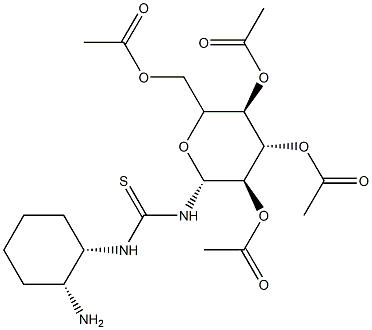 N-[(1S,2S)-2-aMinocyclohexyl]-N'-(2,3,4,6-tetra-O-acetyl-β-D-glucopyranosyl)-Thiourea CAS#: 933456-74-7