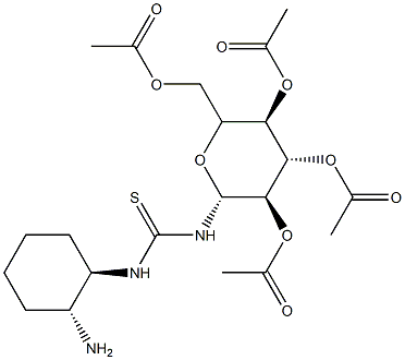 N-[(1R,2R)-2-aMinocyclohexyl]-N'-(2,3,4,6-tetra-O-acetyl-β-D-glucopyranosyl)-Thiourea CAS#: 933456-75-8