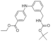N-(3-BOC-AMINOMETHYLPHENYL)-N-4-(CARBETHOXYPHENYL)AMINE CAS#: 936497-81-3