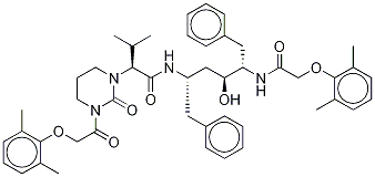 (αS)-3-[2-(2,6-DiMethylphenoxy)acetyl]-N-[(1S,3S,4S)-4-[[2-(2,6-diMethylphenoxy)acetyl]aMino]-3-hydroxy-5-phenyl-1-(phenylMethyl)pentyl]tetrahydro-α-(1-Methylethyl)-2-oxo-1(2H)-pyriMidineacetaMide CAS#: 943250-66-6