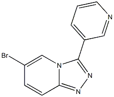 3-6-Bromo-[1,2,4]triazolo[4,3-a]pyridin-3-ylpyridine CAS#: 943613-36-3