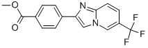 4-(6-Trifluoromethyl-imidazo[1,2-a]pyridin-2-yl)-benzoic acid methyl ester CAS#: 944580-88-5