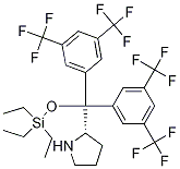 S-2-[bis[3,5-bis(trifluoroMethyl)phenyl][(triethylsilyl)oxy]Methyl]-Pyrrolidine CAS#: 946074-05-1