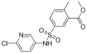 5-(6-chloro-pyridin-3-ylsulfamoyl)-2-methyl-benzoic acid methyl ester CAS#: 946492-89-3