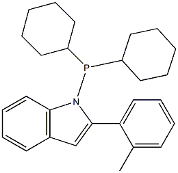 N-(dicyclohexylphosphino)-2-(2μ-methylphenyl)-1H-indole CAS#: 947402-59-7