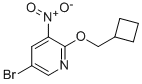 5-Bromo-2-cyclobutylmethoxy-3-nitro-pyridine CAS#: 947534-28-3