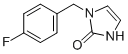 1-(4-Fluoro-benzyl)-1,3-dihydro-imidazol-2-one CAS#: 947534-53-4