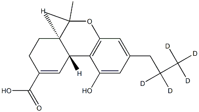 11-Nor-Δ9-Tetrahydro Cannabinol-9-carboxylic-d5 Acid CAS#: 949596-03-6