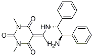 5-[1-[[(1R,2R)-2-aMino-1,2-diphenylethyl]aMino]ethylidene]-1,3-diMethyl- 2,4,6(1H,3H,5H)-PyriMidinetrione CAS#: 951322-68-2