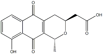 3,4,5,10-Tetrahydro-1β-methyl-9-hydroxy-5,10-dioxo-1H-naphtho[2,3-c]pyran-3α-acetic acid CAS#: 98392-26-8