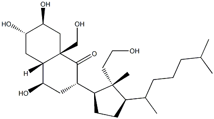 2β,3α,6β,11,19-Pentahydroxy-9,11-seco-5β-cholestan-9-one CAS#: 98705-22-7