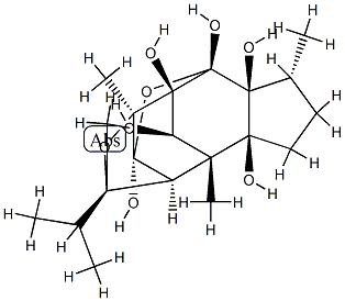 [2S,10S]-4,5,8,9-Tetrahydro-2aα,6α,9β-trimethyl-4α-(1-methylethyl)-2β,4β,6β-metheno-2H-cyclopenta[g]furo[2,3,4-ij][2]benzopyran-2α,5aα,6aα,9aα,9bα,9cα(2aH,6H,7H)-hexol CAS#: 98751-76-9