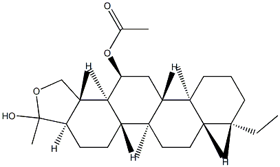 4β-Ethyl-2',5',17β,17aα-tetrahydro-2',4,8-trimethyl-D-homo-5α-androstano[17,17a-c]furan-2',12α-diol 12-acetate CAS#: 99617-43-3