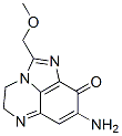 9H-Imidazo[1,5,4-de]quinoxalin-9-one,  8-amino-4,5-dihydro-2-(methoxymethyl)- CAS#: 949197-47-1