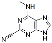 9H-Purine-2-carbonitrile, 6-(methylamino)- CAS#: 945565-57-1