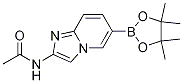 AcetaMide, N-[6-(4,4,5,5-tetraMethyl-1,3,2-dioxaborolan-2-yl)iMidazo[1,2-a]pyridin-2-yl]- CAS#: 947249-08-3