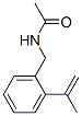 Acetamide,  N-[[2-(1-methylethenyl)phenyl]methyl]- CAS#: 949593-89-9