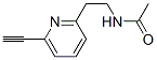Acetamide,  N-[2-(6-ethynyl-2-pyridinyl)ethyl]- CAS#: 914950-55-3
