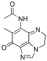 Acetamide,  N-(5,9-dihydro-8-methyl-9-oxo-4H-imidazo[1,5,4-de]quinoxalin-7-yl)- CAS#: 949159-61-9