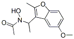 Acetamide,  N-hydroxy-N-[1-(5-methoxy-2-methyl-3-benzofuranyl)ethyl]- CAS#: 938047-66-6