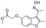 Acetic  acid,  2-[[3-[1-(hydroxyimino)ethyl]-2-methyl-5-benzofuranyl]oxy]-,  methyl  ester CAS#: 938047-63-3