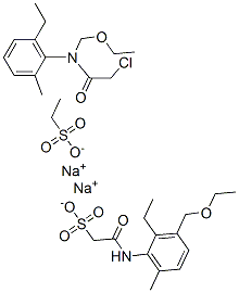 Acetochlor  ethanesulfonic  acid  sodium  salt,  2-[(Ethoxymethyl)(2-ethyl-6-methylphenyl)  amino]-2-oxo-ethanesulfonic  acid  sodium  salt CAS#: 947601-84-5