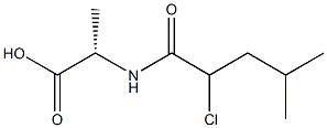 Alanine,  N-(2-chloro-4-methylvaleryl)-  (6CI) CAS#: 98880-39-8