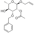 Allyl 2-O-acetyl-3-O-benzyl-a-L-rhamnopyranoside CAS#: 940274-20-4