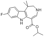 Azepino[4,5-b]indole-5-carboxylic acid, 8-fluoro-1,2,3,6-tetrahydro-1,1-dimethyl-, 1-methylethyl ester CAS#: 942148-30-3