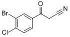BENZENEPROPANENITRILE, 3-BROMO-4-CHLORO-B-OXO- CAS#: 938163-32-7