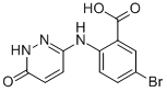 BENZOIC ACID, 5-BROMO-2-[(1,6-DIHYDRO-6-OXO-3-PYRIDAZINYL)AMINO]- CAS#: 930295-14-0