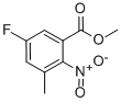 BENZOIC ACID, 5-FLUORO-3-METHYL-2-NITRO-, METHYL ESTER CAS#: 952479-97-9
