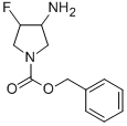 BENZYL 3-AMINO-4-FLUOROPYRROLIDINE-1-CARBOXYLATE CAS#: 952444-02-9