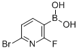 BORONIC ACID, (6-BROMO-2-FLUORO-3-PYRIDINYL)- CAS#: 910649-58-0