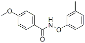 Benzamide, 4-methoxy-N-(3-methylphenoxy)-, (+-)- CAS#: 98242-56-9