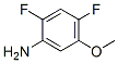 Benzenamine, 2,4-difluoro-5-methoxy- (9CI) CAS#: 98446-51-6