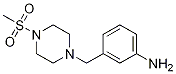Benzenamine, 3-[[4-(methylsulfonyl)-1-piperazinyl]methyl]- CAS#: 925920-75-8