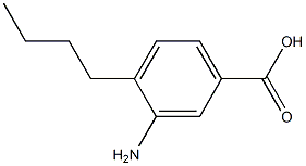 Benzoic acid, 3-amino-4-butyl- (6CI) CAS#: 99985-72-5