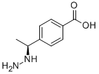 Benzoic acid, 4-[(1S)-1-hydrazinylethyl]- CAS#: 924887-08-1
