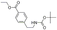 Benzoic acid, 4-[2-[[(1,1-diMethylethoxy)carbonyl]aMino]ethyl]-, ethyl ester CAS#: 914104-00-0