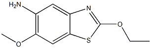 Benzothiazole, 5-amino-2-ethoxy-6-methoxy- (6CI) CAS#: 99068-48-1