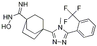Bicyclo[2.2.2]octane-1-carboxiMidaMide, N-hydroxy-4-[4-Methyl-5-[2-(trifluoroMethyl)phenyl]-4H-1,2,4-triazol-3-yl]- CAS#: 935273-85-1