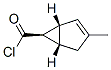 Bicyclo[3.1.0]hex-2-ene-6-carbonyl chloride, 3-methyl-, [1S-(1alpha,5alpha,6alpha)]- (9CI) CAS#: 98875-01-5