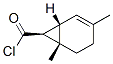 Bicyclo[4.1.0]hept-2-ene-7-carbonyl chloride, 3,6-dimethyl-, [1S-(1alpha,6alpha,7alpha)]- (9CI) CAS#: 98875-03-7