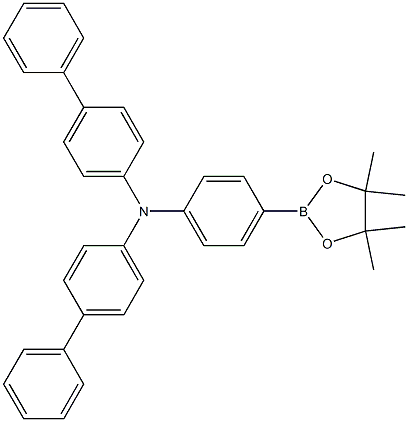 Bis(biphenyl-4-yl)[4-(4,4,5,5-tetramethyl-[1,3,2]dioxaborolan-2-yl)phenyl]amine CAS#: 952431-30-0