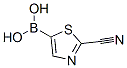 Boronic acid, B-(2-cyano-5-thiazolyl)- CAS#: 947281-57-4