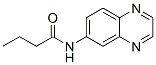 Butanamide, N-6-quinoxalinyl- CAS#: 941282-02-6